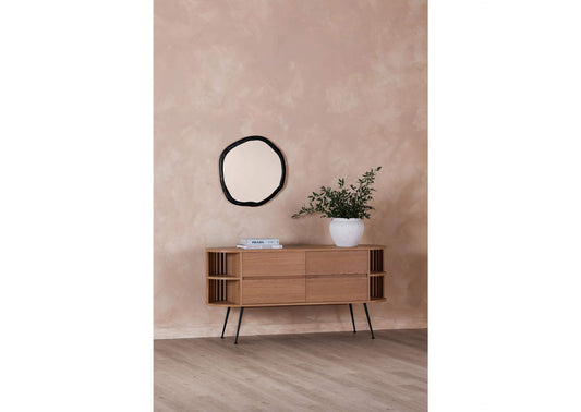 FI-1099-02 Foundry Small Mirror Black