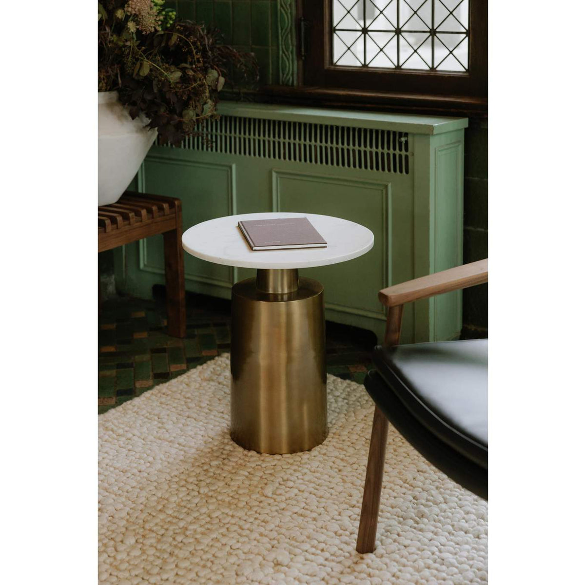 FI-1106-43 France Accent Table Gold