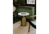 FI-1106-43 France Accent Table Gold