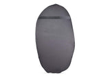 FI-1113-02 Foundry Oval Mirror Black