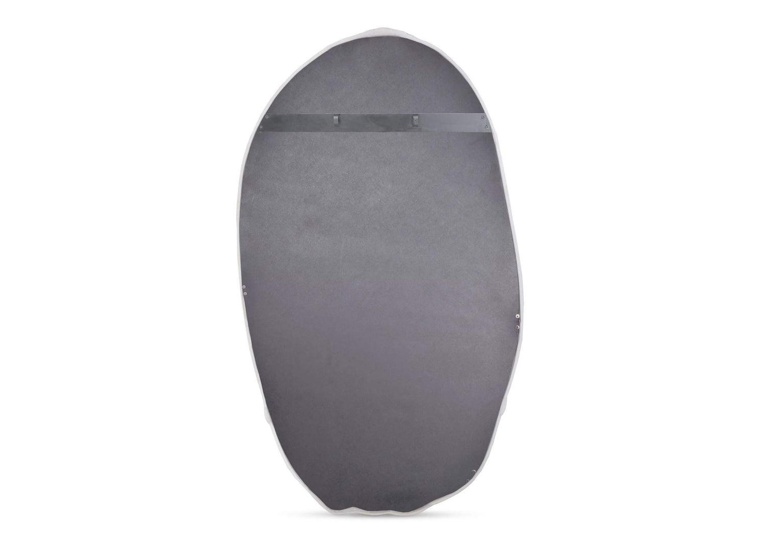 FI-1113-18 Foundry Oval Mirror White