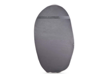 FI-1113-18 Foundry Oval Mirror White