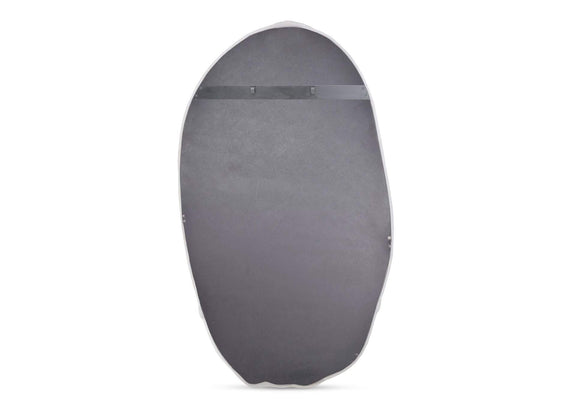 FI-1113-18 Foundry Oval Mirror White