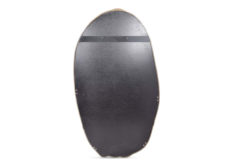 FI-1113-32 Foundry Oval Mirror Gold