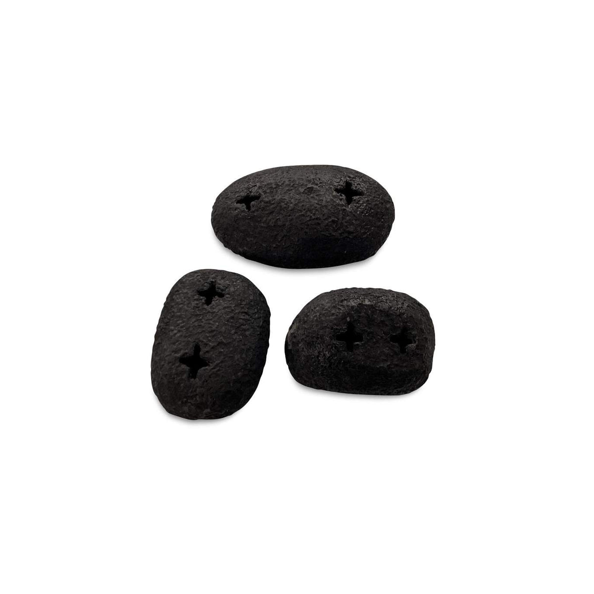 FI-1136-02 Breton Cast Aluminum Wall Sculpture Black - Set Of 3