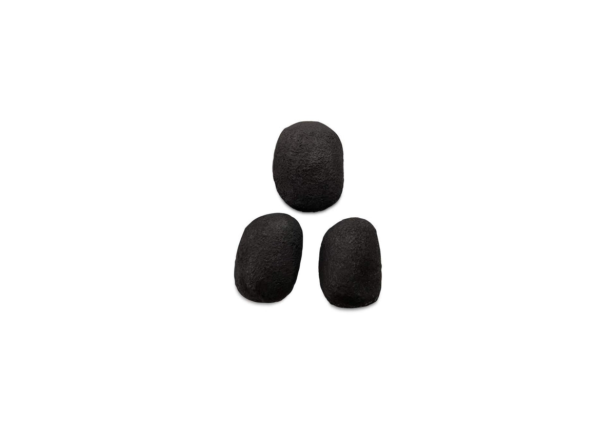 FI-1136-02 Breton Cast Aluminum Wall Sculpture Black - Set Of 3