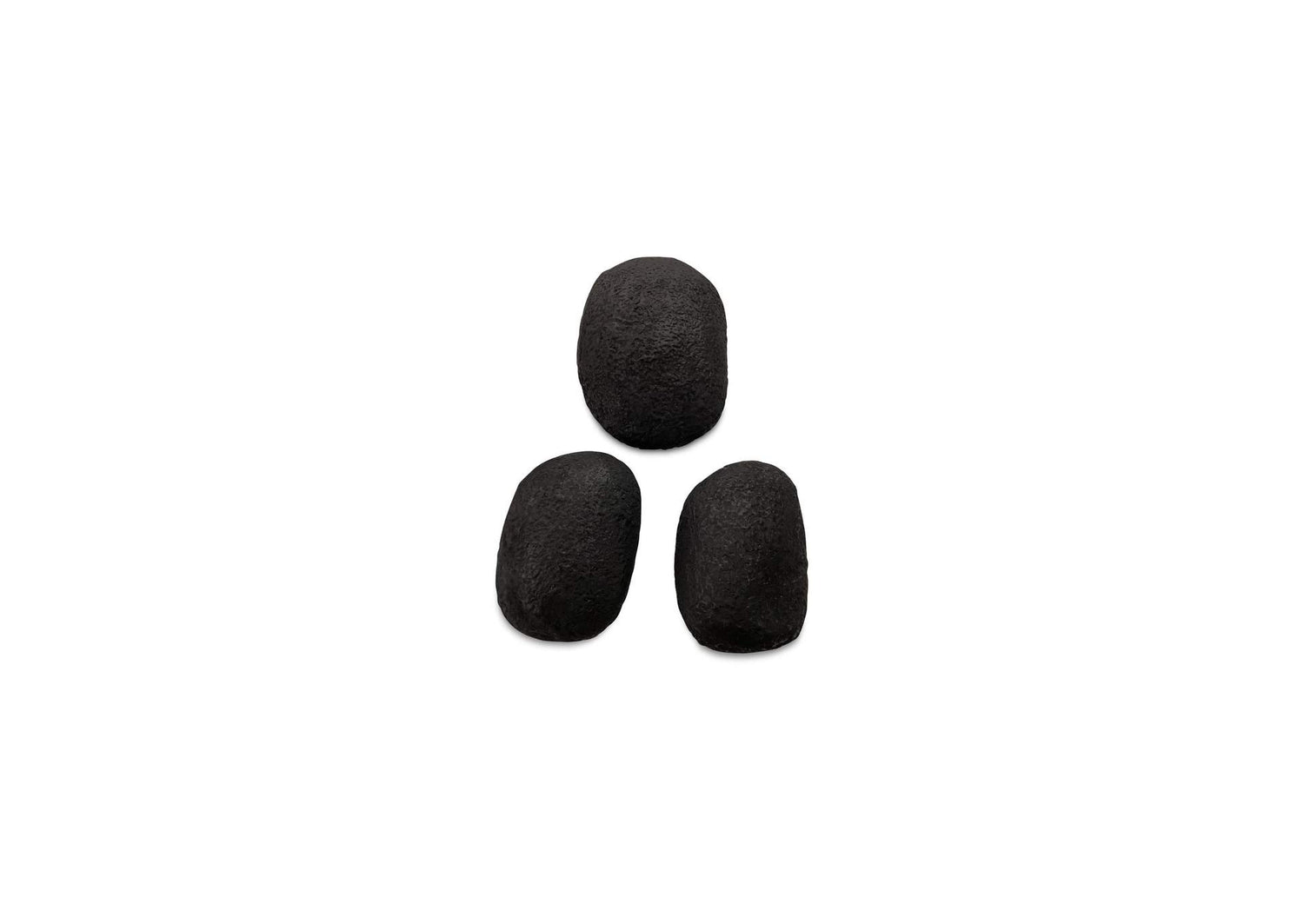 FI-1136-02 Breton Cast Aluminum Wall Sculpture Black - Set Of 3