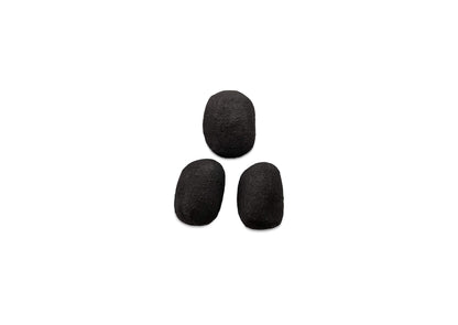 FI-1136-02 Breton Cast Aluminum Wall Sculpture Black - Set Of 3