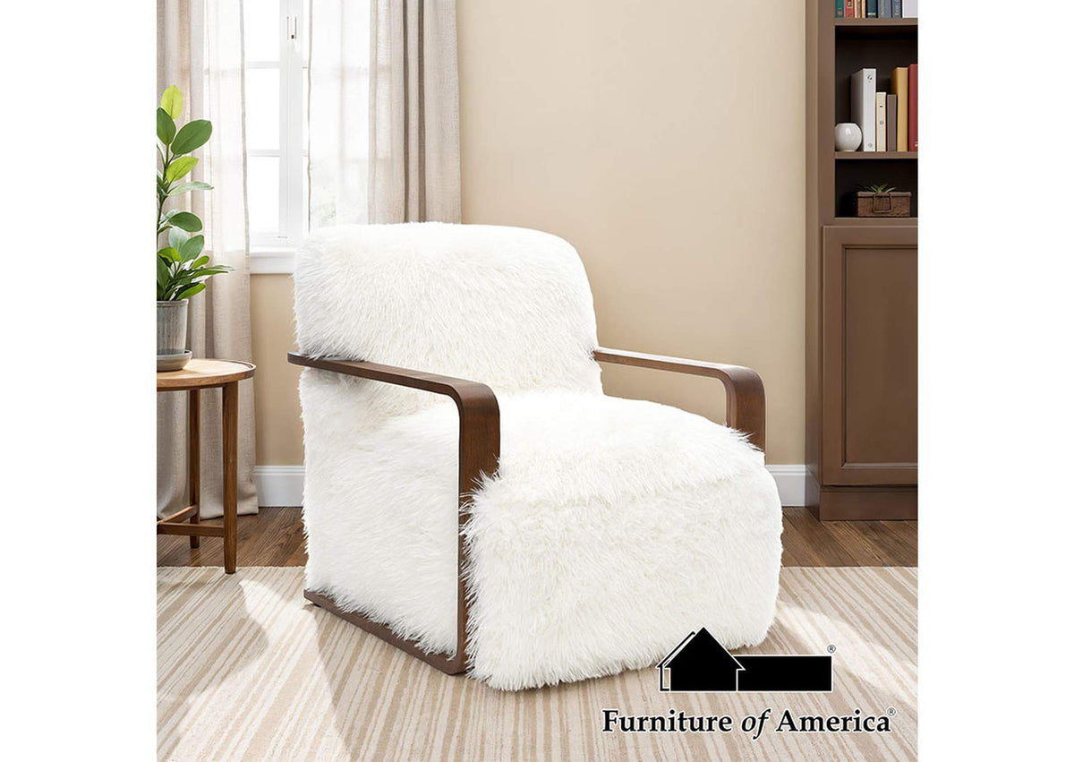 FM-AC6006WH Elardo Accent Chair