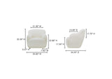 FO-1001-05 Stevie Lounge Chair Cream