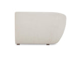 FO-1010-18 Amelia Left Arm Facing Chair Warm White