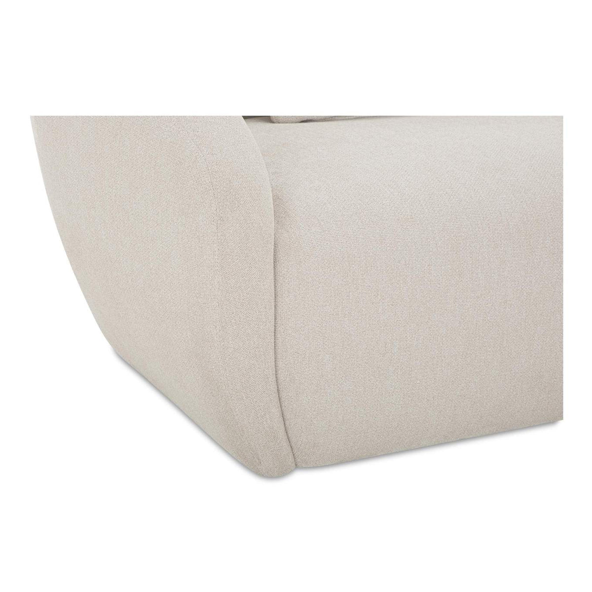 FO-1010-18 Amelia Left Arm Facing Chair Warm White