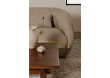 FO-1010-18 Amelia Left Arm Facing Chair Warm White