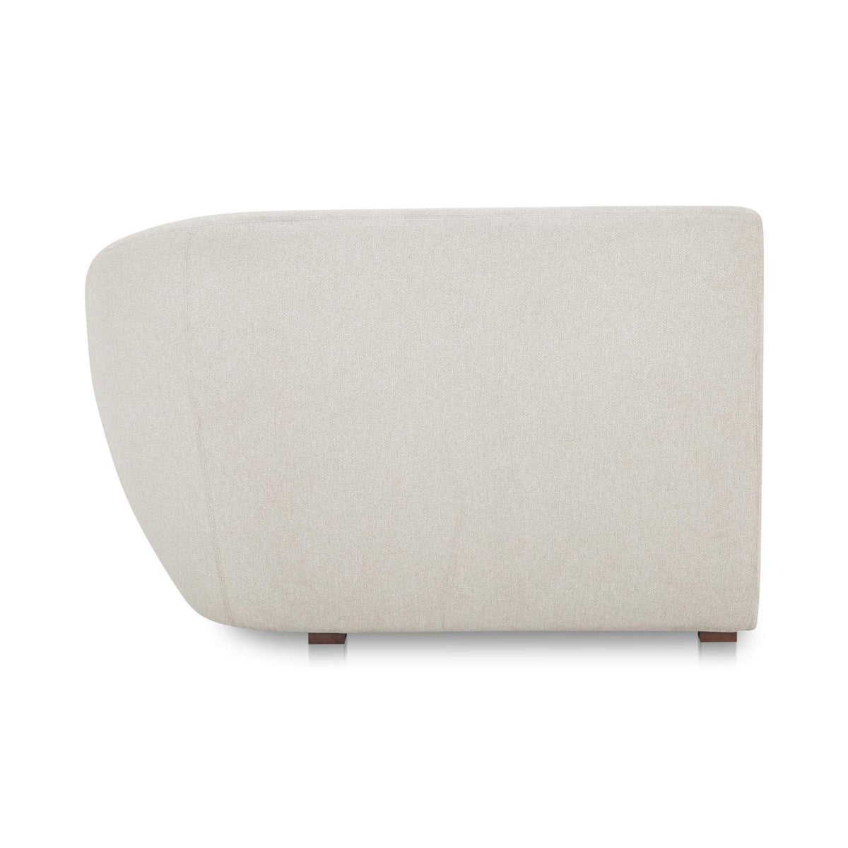 FO-1011-18 Amelia Right Arm Facing Chair Warm White