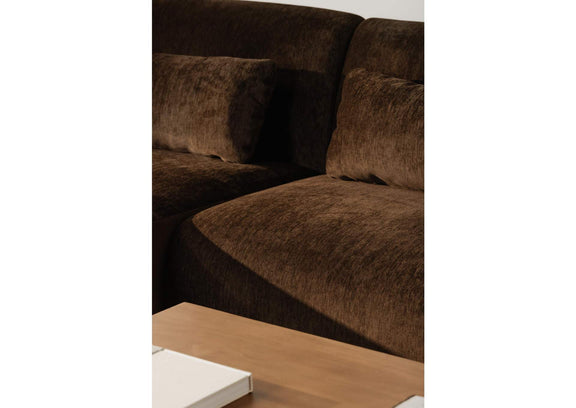 FO-1015-20 Amelia Right Arm Facing Chaise Espresso