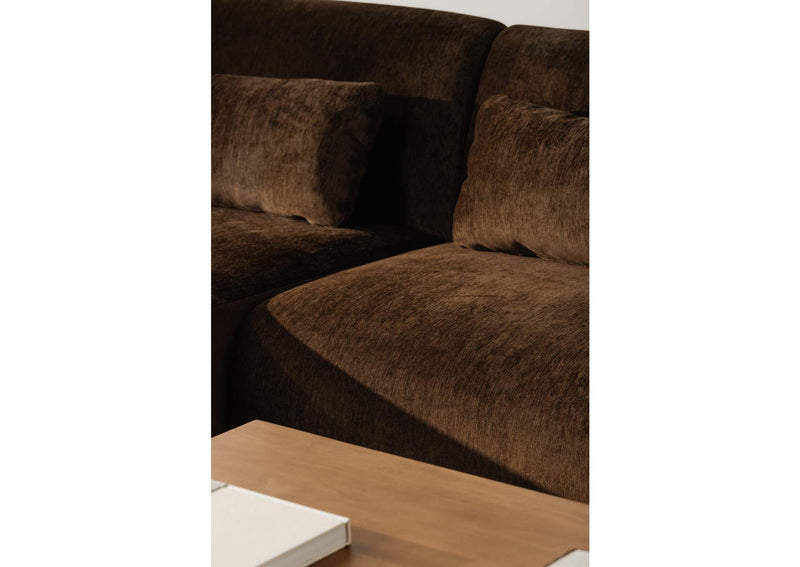 FO-1015-20 Amelia Right Arm Facing Chaise Espresso