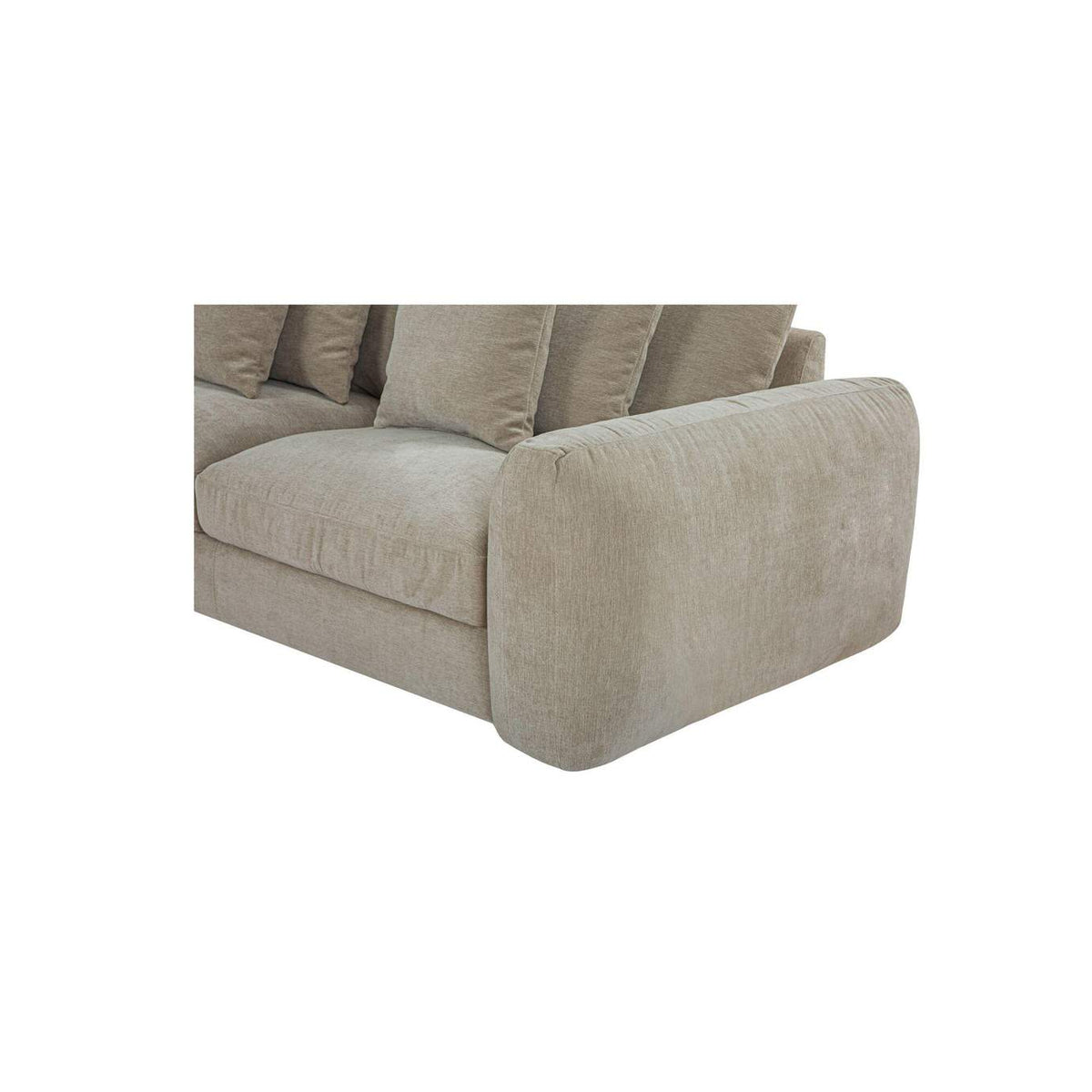 FO-1048-29-L-0 Berga Sectional Left Pebble
