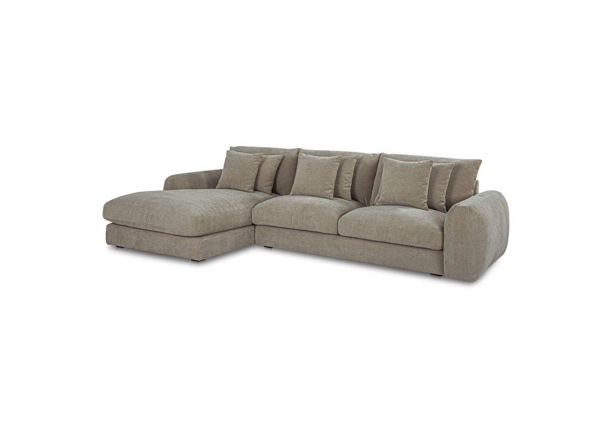 FO-1048-29-L-0 Berga Sectional Left Pebble
