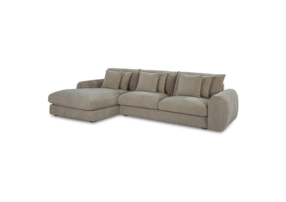 FO-1048-29-L-0 Berga Sectional Left Pebble