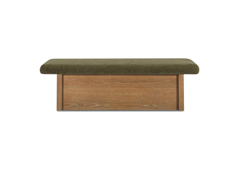 FO-1050-27 Gemma Storage Bench Dark Green