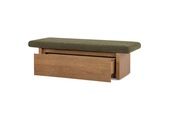FO-1050-27 Gemma Storage Bench Dark Green