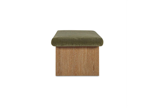 FO-1050-27 Gemma Storage Bench Dark Green