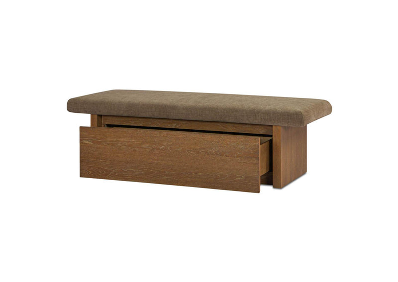 FO-1050-39 Gemma Storage Bench Taupe