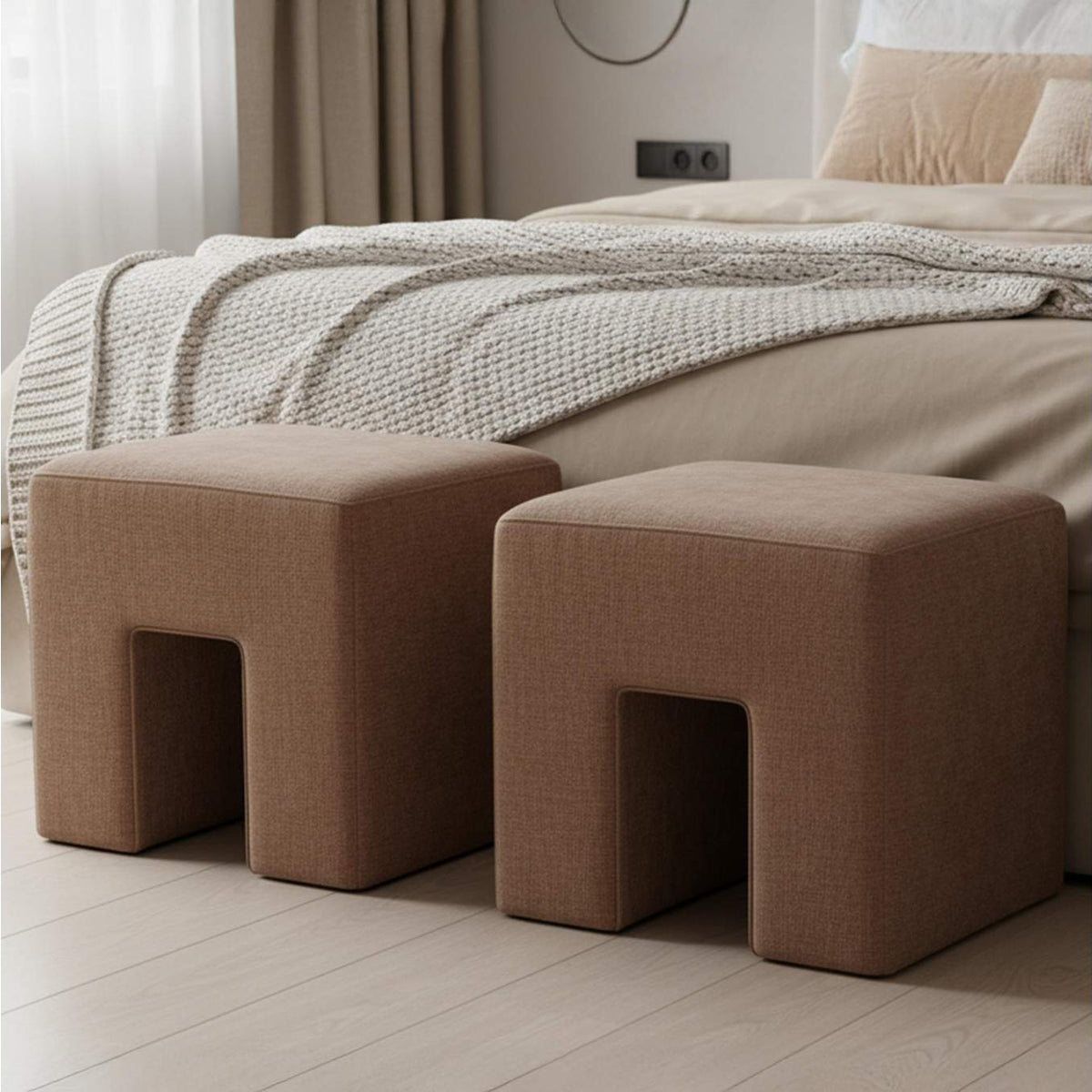 FO-1052-33 Aidy Stool Washed Pink