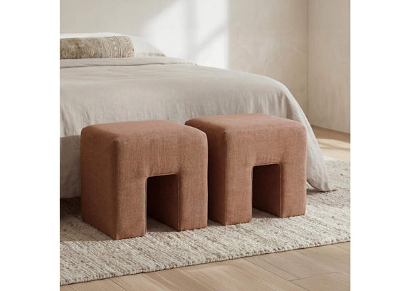 FO-1052-33 Aidy Stool Washed Pink