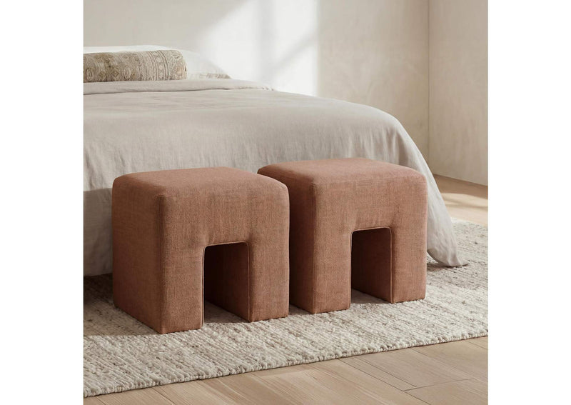 FO-1052-33 Aidy Stool Washed Pink