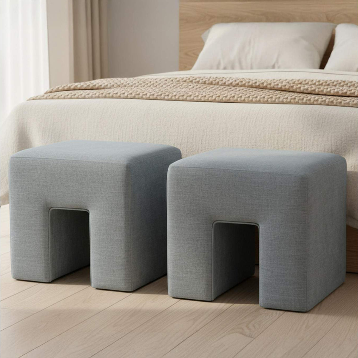 FO-1052-45 Aidy Stool Light Blue