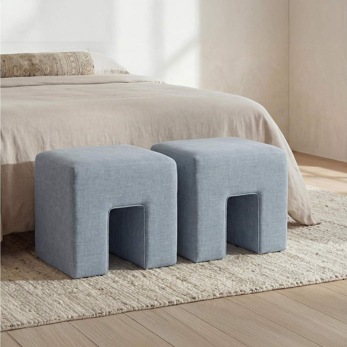 FO-1052-45 Aidy Stool Light Blue