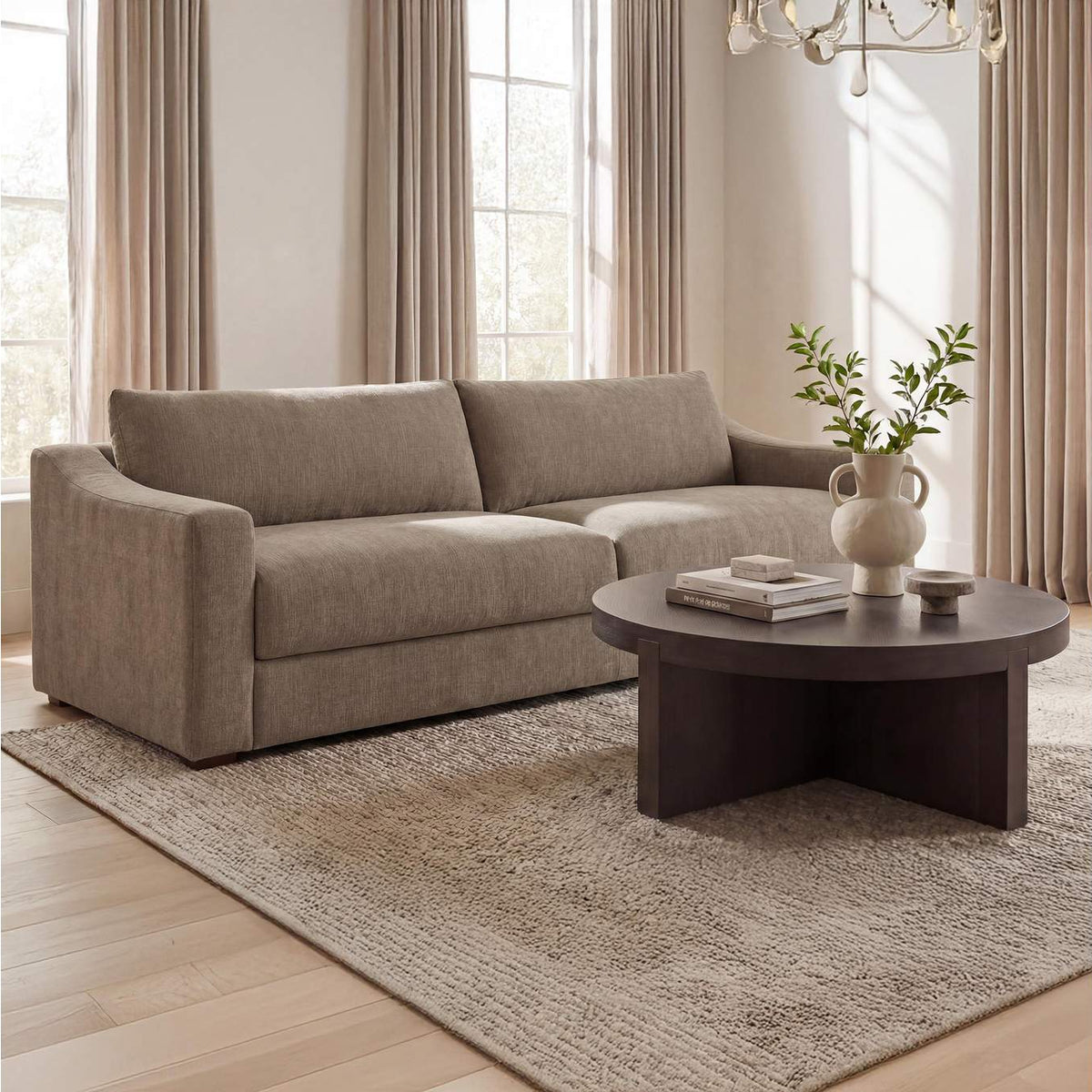 FO-1057-39 Farrow Sofa Taupe