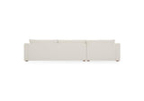 FO-1058-05-L-0 Farrow Sectional Flecked Oat Left