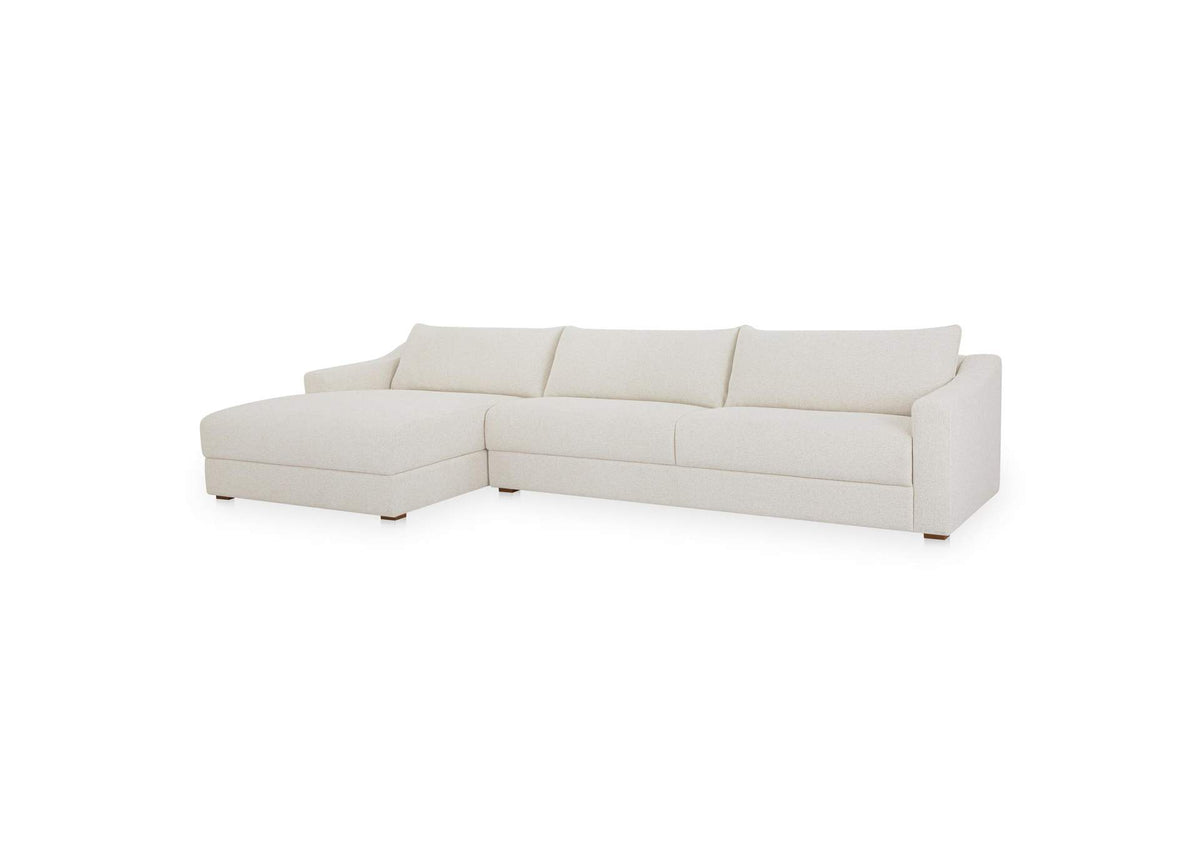 FO-1058-05-L-0 Farrow Sectional Flecked Oat Left