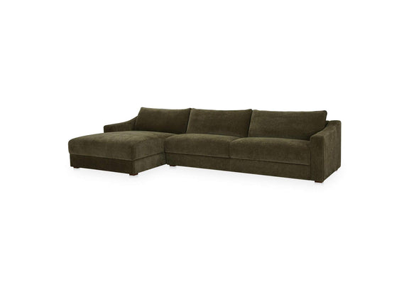 FO-1058-27-L-0 Farrow Sectional Cedar Green Left