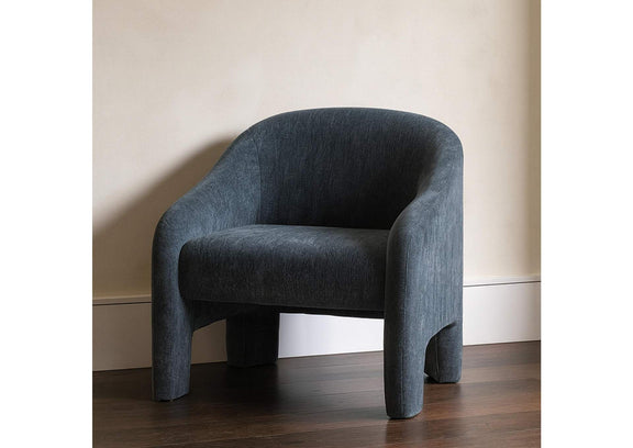 FO-1059-19 Tuva Accent Chair Slate Blue