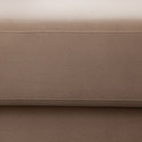Form Chair in Camel Performance Velvet