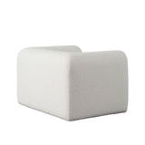 Form Chair in Ivory Boucle Fabric