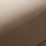 Fox Oval Accent Bench in Camel Performance Velvet