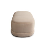 Fox Oval Accent Bench in Camel Performance Velvet