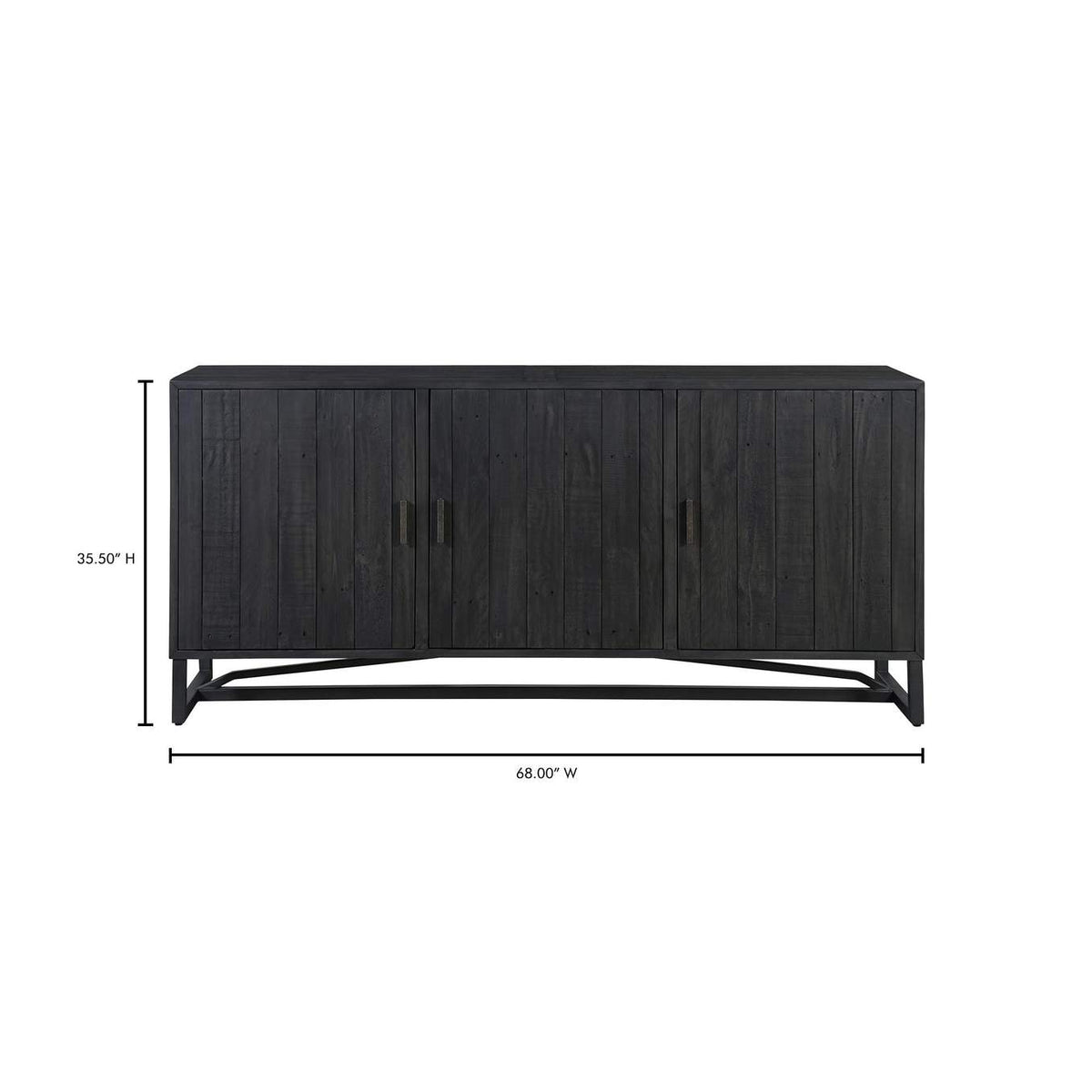FR-1019-02 Sierra Sideboard Black