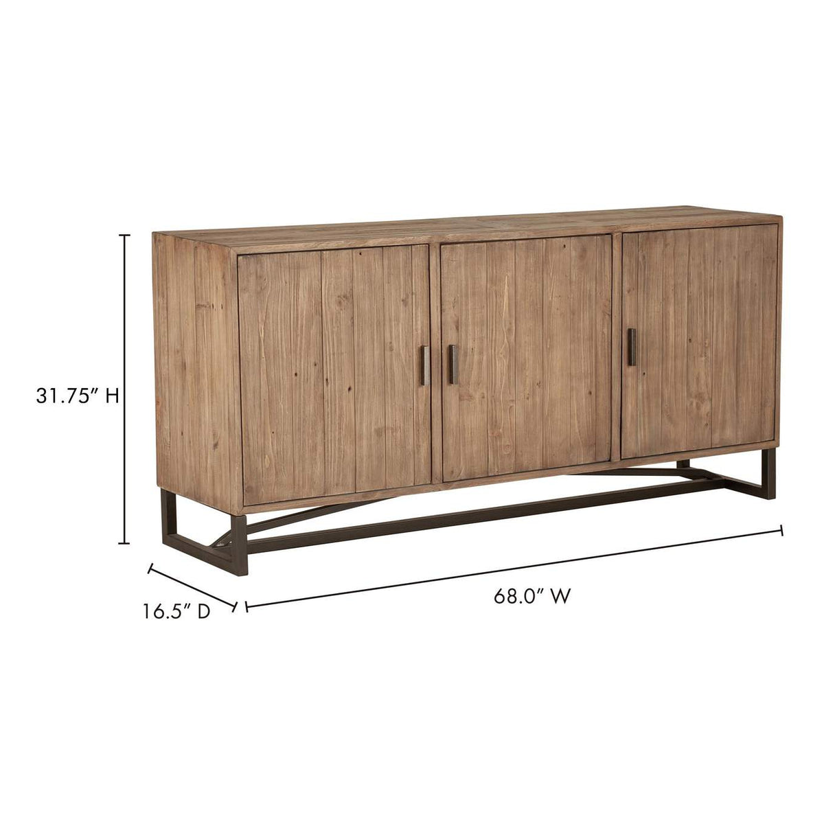 FR-1019-23 Sierra Sideboard Natural