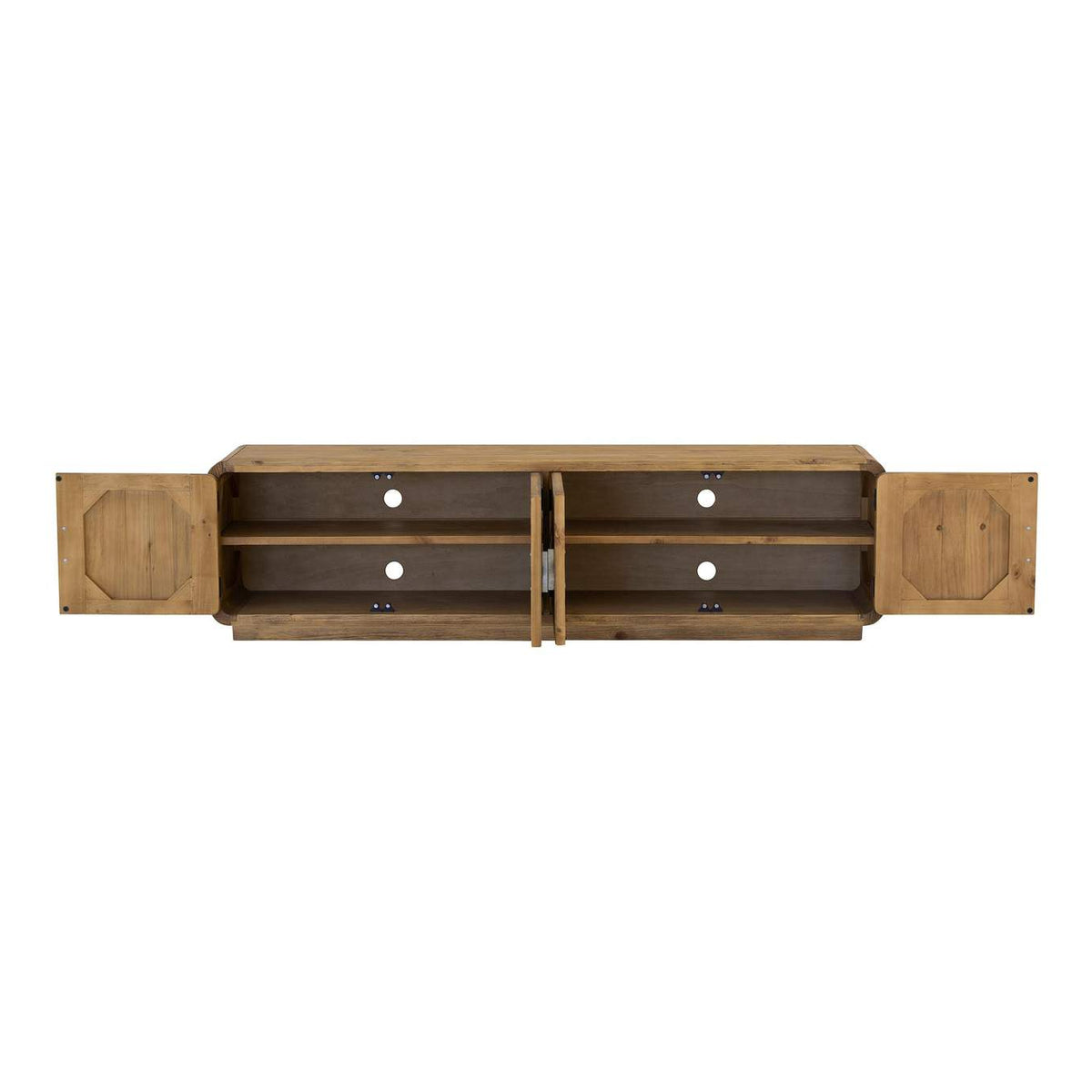 FR-1027-21 Monterey Media Cabinet Rustic Blonde