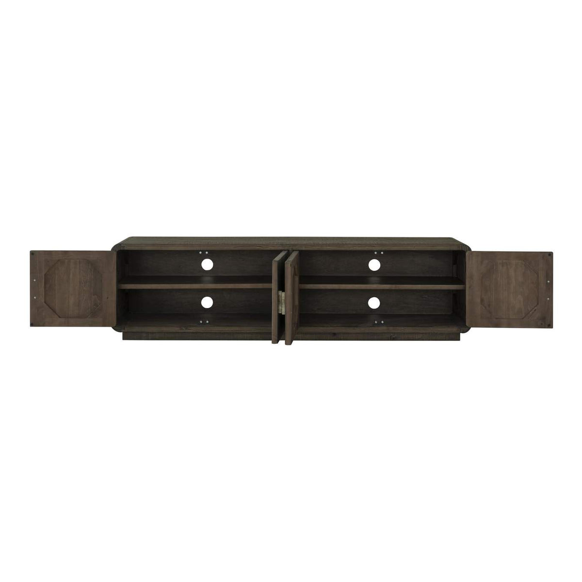 FR-1027-29 Monterey Media Cabinet Aged Brown
