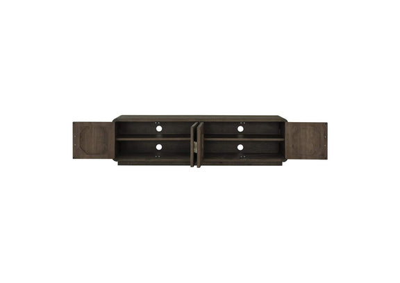 FR-1027-29 Monterey Media Cabinet Aged Brown