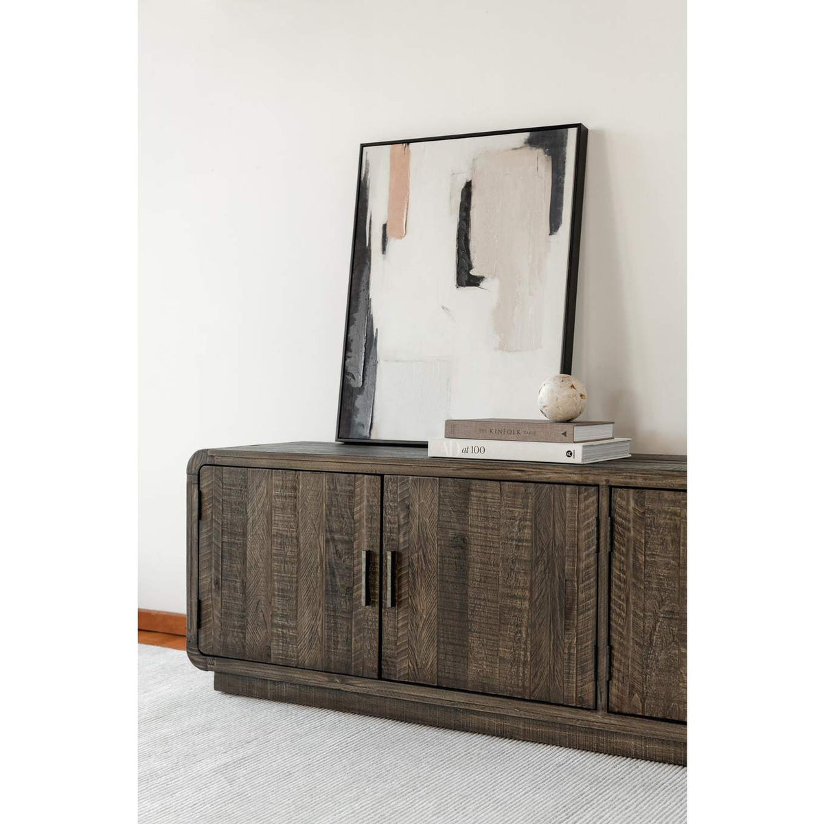 FR-1027-29 Monterey Media Cabinet Aged Brown
