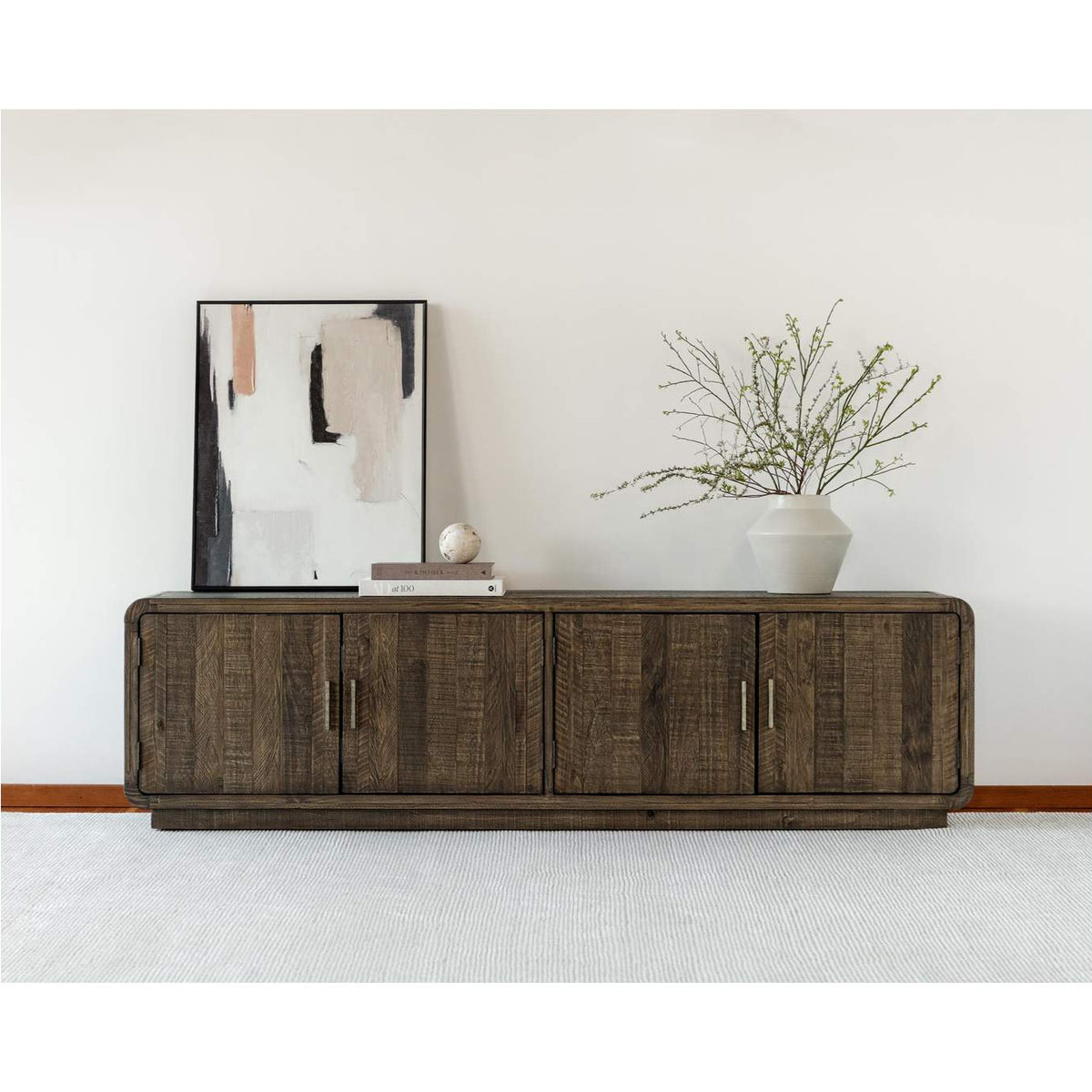 FR-1027-29 Monterey Media Cabinet Aged Brown