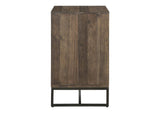 FR-1030-21 Elena 3 Drawer Nightstand Brown