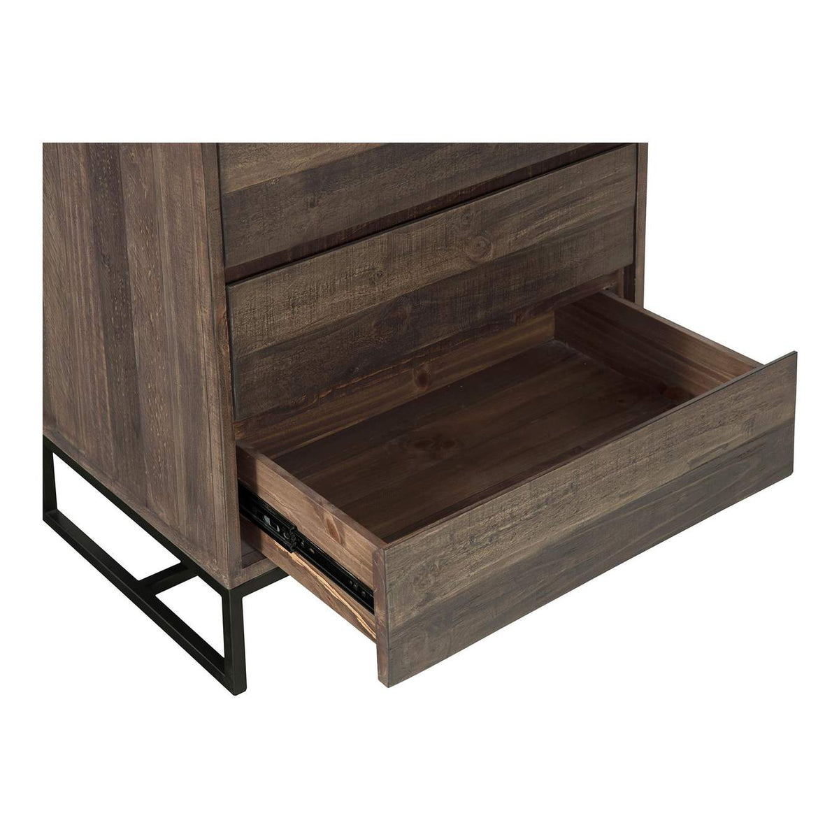FR-1030-21 Elena 3 Drawer Nightstand Brown